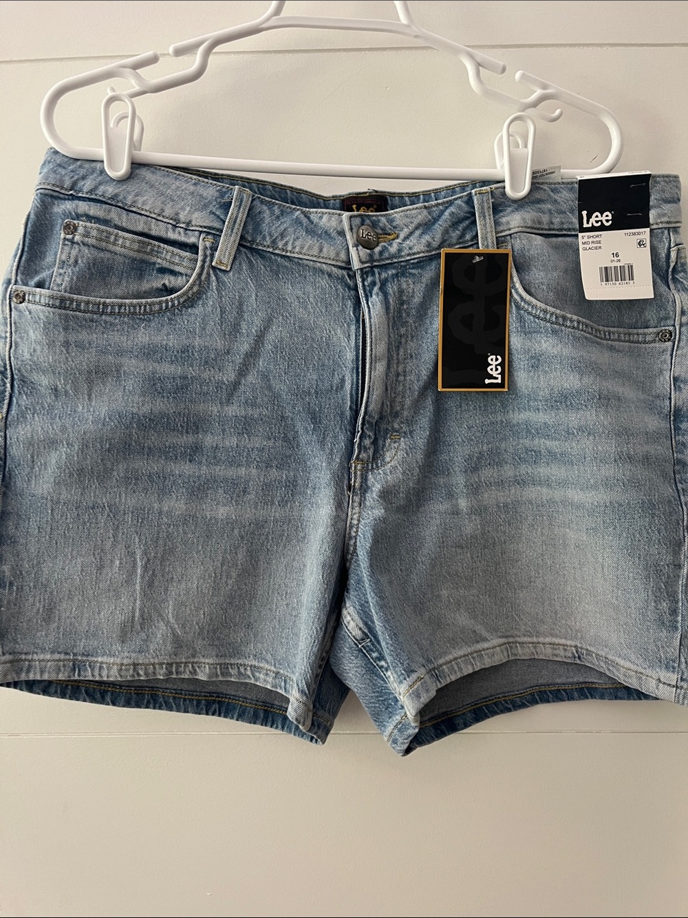 Lee Women’s Light Blue Denim Jean Shorts
